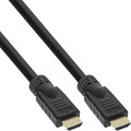 InLine® HiD HDMI Kabel, HDMI-HS mit Eth,, Premium, 4K2K, ST / ST, gold, 5m