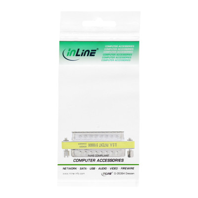 InLine® Mini-Gender-Changer, 25pol Sub D Stecker / Stecker (Produktbild 3)