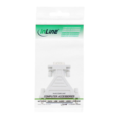 InLine® AT-Adapter, 25pol Sub D Buchse an 9pol Sub D Stecker (Produktbild 3)