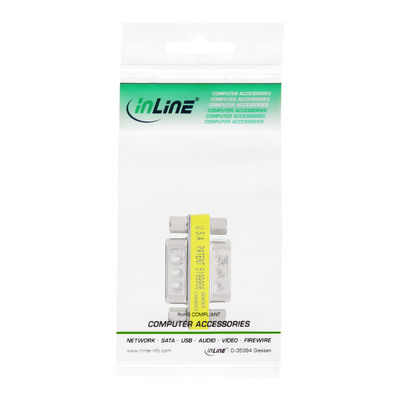 InLine® Mini-Gender-Changer, 9pol Stecker / Stecker (Produktbild 3)