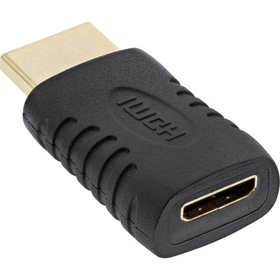 InLine® HDMI Adapter, HDMI A Stecker auf Mini HDMI C Buchse, 4K2K (Produktbild 2)
