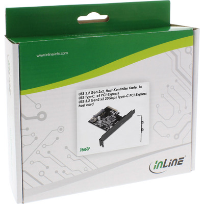 InLine® Schnittstellenkarte, PCIe x4, USB 3.2 Gen.2x2, 1x USB-C  (Produktbild 5)