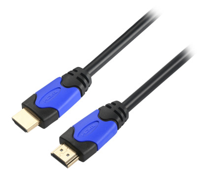 HighSpeed HDMI Kabel w. Ethernet -- Premium Certif.,4K60Hz A-A St-St, 3m, sc