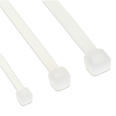 InLine® Kabelbinder, Länge 60mm, Breite 2,5mm, natur, 100 Stück (Produktbild 1)