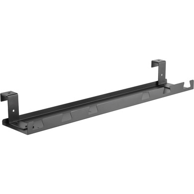 InLine® Kabelführung/Ablage für Untertisch-Montage, schwarz (Produktbild 1)