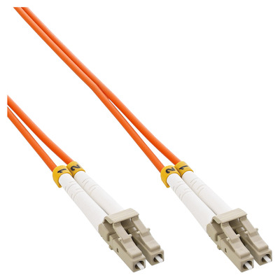 InLine® LWL Duplex Kabel, LC/LC, 50/125µm, OM2, 10m (Produktbild 1)