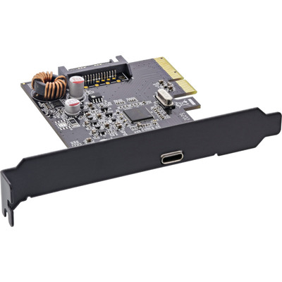InLine® Schnittstellenkarte, PCIe x4, USB 3.2 Gen.2x2, 1x USB-C (Produktbild 1)