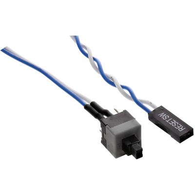 InLine® Strom Reset-Taster, mit Kabel, 0,3m (Produktbild 1)