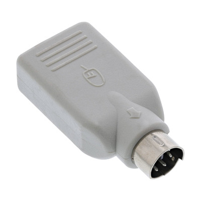 InLine® USB PS/2 Adapter, USB Buchse A auf PS/2 Stecker (Produktbild 1)